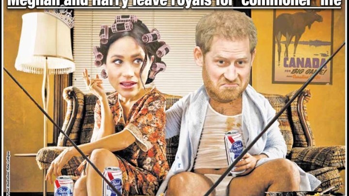 Megxit: Το χιουμοριστικό πρωτοσέλιδο της New York Post – ΦΩΤΟ