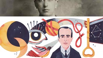 Google doodle: Τιμά τον ποιητή Vicente Huidobro