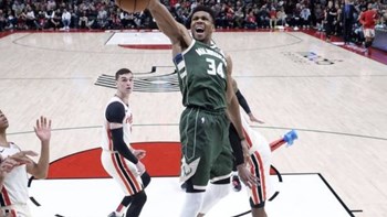 NBA: «Καθάρισαν» τους Μπλέιζερς οι Μπακς – Ρεκόρ Αντετοκούνμπο με 32 πόντους – BINTEO