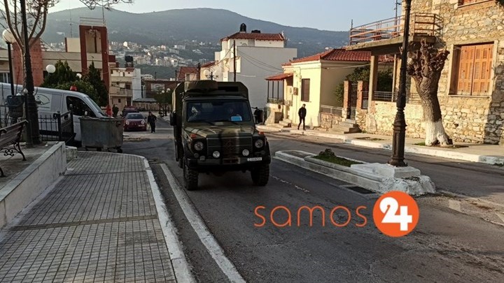 Σάμος: Εικόνες από την επιχείρηση εξουδετέρωσης βόμβας – ΦΩΤΟ