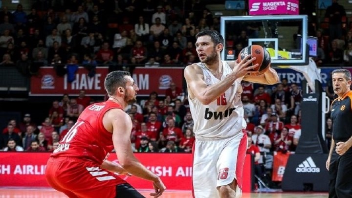 Ολυμπιακός – Μπάγερν 54-53 (30′)
