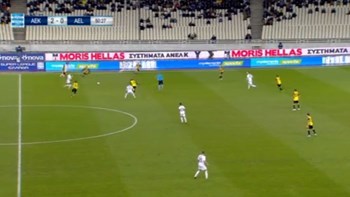 ΑΕΚ – ΑΕΛ 2-0 (50′)