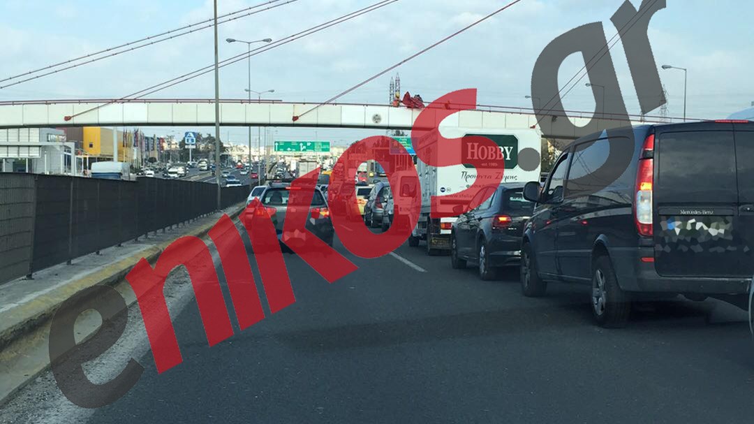 Κίνηση: Μποτιλιάρισμα στον Κηφισό – ΦΩΤΟ αναγνώστη – ΤΩΡΑ