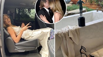 Η Τζένιφερ Άνιστον βγάζει το φόρεμά της και ανάβει φωτιές – Οργιάζουν οι φήμες για τον Μπραντ Πιτ