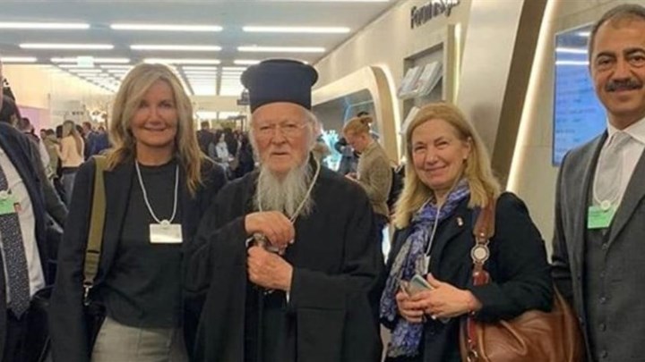 Μαρέβα Μητσοτάκη: Ο Βαρθολομαίος μας ευαισθητοποίησε για την κλιματική αλλαγή – ΦΩΤΟ