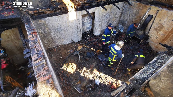 Τραγωδία στην Αργολίδα: Νεκρά δύο αδέλφια από φωτιά σε σπίτι