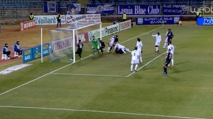 Λαμία – ΠΑΟΚ: Το γκολ του Μάτος – ΒΙΝΤΕΟ