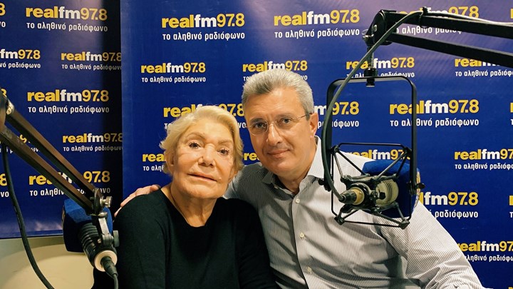 Η Μαρινέλλα στο στούντιο του Realfm 97,8