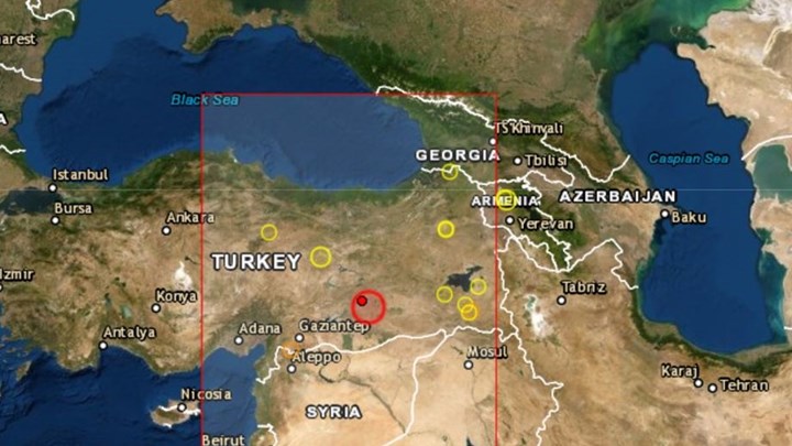 Ισχυρός σεισμός στην Τουρκία