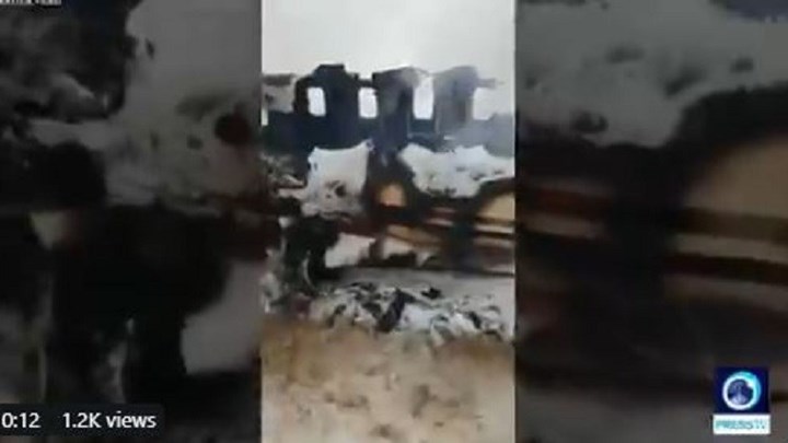 Αφγανιστάν: Εικόνες από το σημείο όπου συνετρίβη το αεροσκάφος – ΒΙΝΤΕΟ