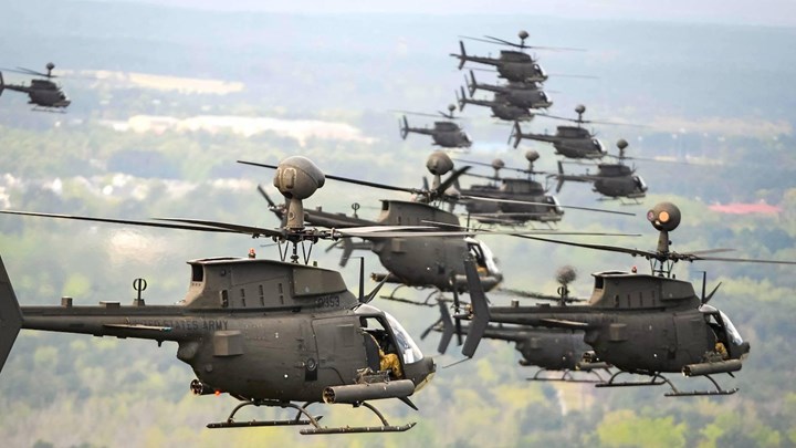 Στάζουν… φωτιά οι «Ινδιάνοι» στο Λιτόχωρο – Βολές με πραγματικά πυρά και ρουκέτες από τα ελληνικά Kiowa