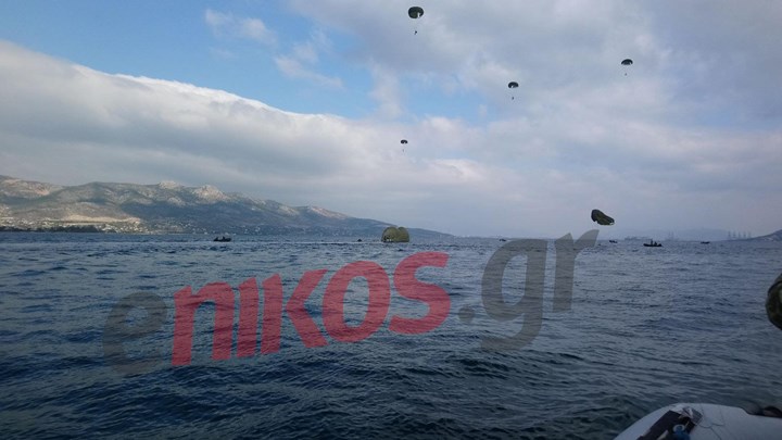 ΑΠΟΚΛΕΙΣΤΙΚΕΣ ΕΙΚΟΝΕΣ: Η πρώτη άσκηση Ελλήνων – Αμερικανών για το 2020