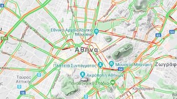 Κίνηση στους δρόμους: Δείτε πού υπάρχει μποτιλιάρισμα