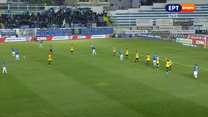 Ατρόμητος – ΑΕΚ 0-0 (ΗΜ.)