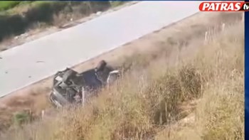 Νέες εικόνες από το σοβαρό τροχαίο του επιχειρηματία Βασίλη Χήτου – ΒΙΝΤΕΟ