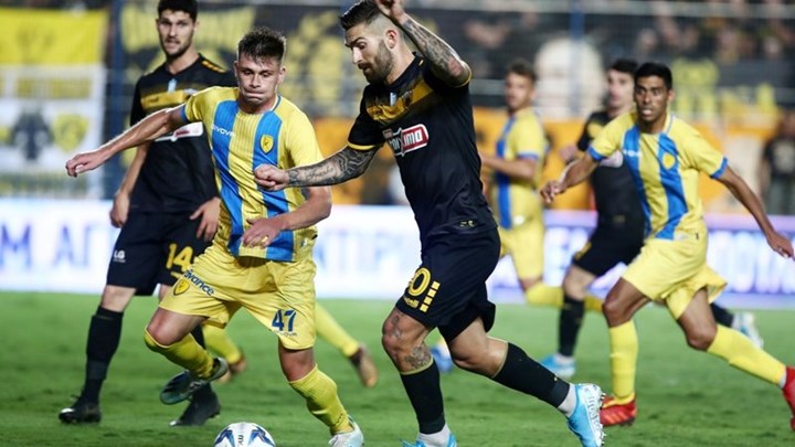 Παναιτωλικός – ΑΕΚ 0-1 (32′)