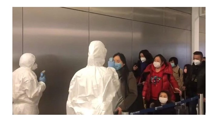 Κορονοϊός: Ξεκίνησε η θερμομέτρηση των επιβατών από την Κίνα στο “Ελευθέριος Βενιζέλος” – ΒΙΝΤΕΟ