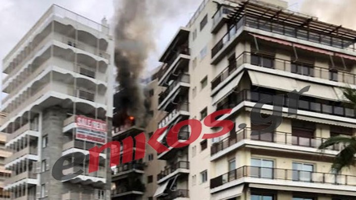 Νέες εικόνες από τη φωτιά σε διαμέρισμα στο Παλαιό Φάληρο – ΦΩΤΟ αναγνώστη