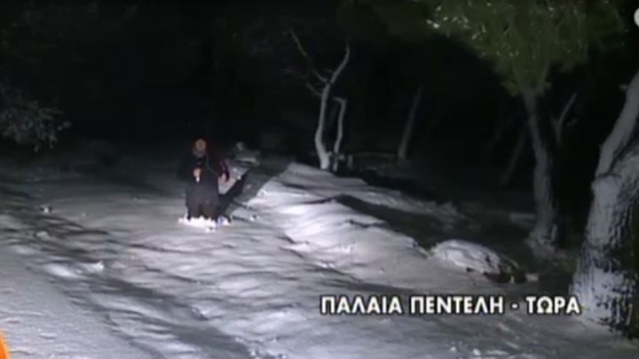 Κακοκαιρία στην Αττική: Χιόνισε στα βόρεια προάστια – Πού το έχει “στρώσει” – ΒΙΝΤΕΟ