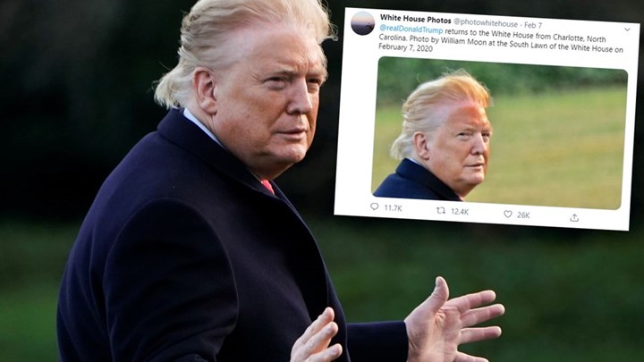 Ο Τραμπ σχολιάζει την φωτογραφία που δείχνει το “ψεύτικο μαυρισμά” του