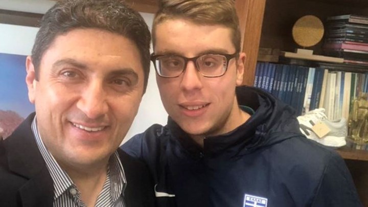 Συνάντηση του Λευτέρη Αυγενάκη με τον Χρήστο Σανδαλάκη