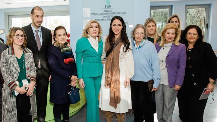 Επίσκεψη Υφυπουργού Εργασίας Δόμνας Μιχαηλίδου στην Ογκολογική Μονάδα Παίδων «Μαριάννα Β. Βαρδινογιάννη – ΕΛΠΙΔΑ»