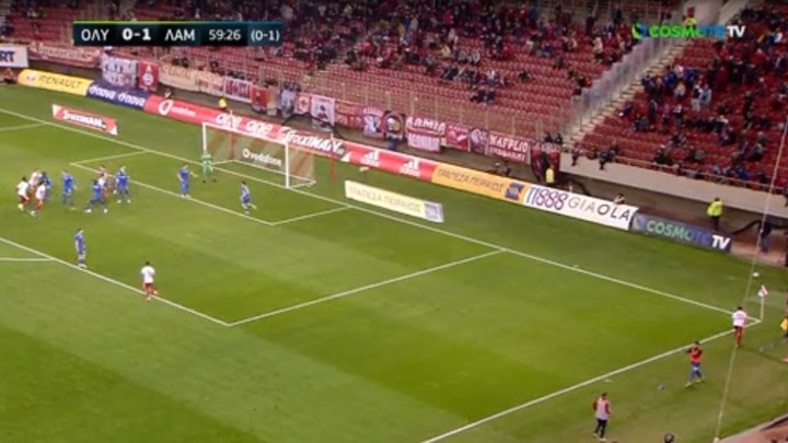 Ολυμπιακός – Λαμία: Το γκολ του Χασάν – ΒΙΝΤΕΟ
