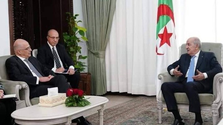 Δένδιας: Ελλάδα και Αλγερία ενάντια σε κάθε είδους ξένη εμπλοκή στη Λιβύη