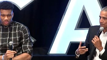 Ο Ομπάμα αποθέωσε τον Γιάννη Αντετοκούνμπο – ΒΙΝΤΕΟ