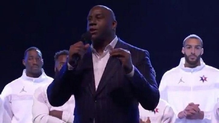 All-Star Game: Συγκλόνισε στον λόγο για τον Κόμπι Μπράιαντ ο Μάτζικ Τζόνσον – ΒΙΝΤΕΟ