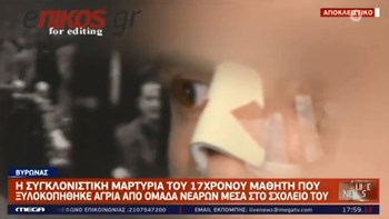 Βύρωνας: Η συγκλονιστική μαρτυρία του 17χρονου μαθητή που έπεσε θύμα ξυλοδαρμού – ΒΙΝΤΕΟ
