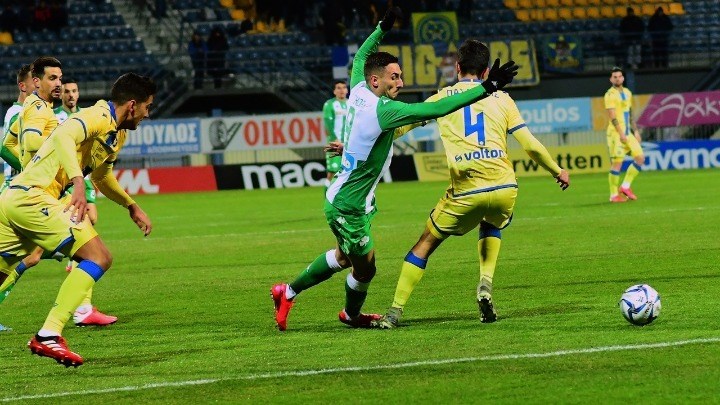 Αστέρας Τρίπολης – Παναθηναϊκός 1-1 (ΤΕΛΙΚΟ)