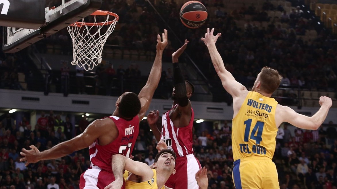 Μακάμπι – Ολυμπιακός 71-70 (ΤΕΛΙΚΟ)