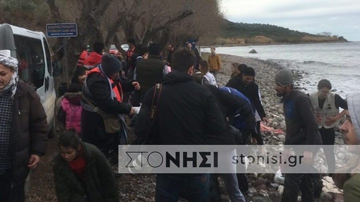 Λέσβος: Συνεχείς αφίξεις προσφύγων και μεταναστών από την Τουρκία – ΒΙΝΤΕΟ