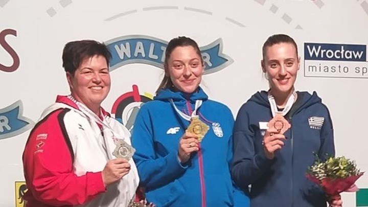 Άννα Κορακάκη: “Χάλκινη” στο Ευρωπαϊκό Πρωτάθλημα Όπλων