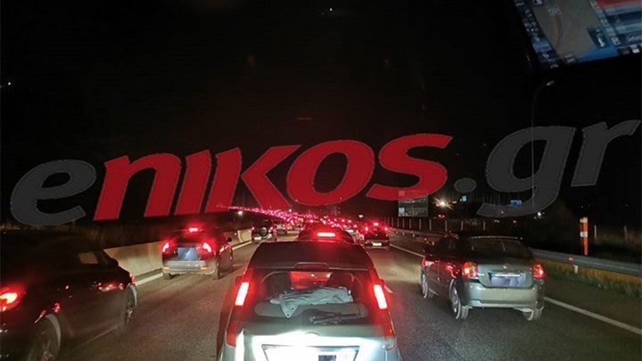 Κίνηση: Επιστροφή των εκδρομέων με χαμηλές ταχύτητες – ΦΩΤΟ και ΒΙΝΤΕΟ αναγνώστη