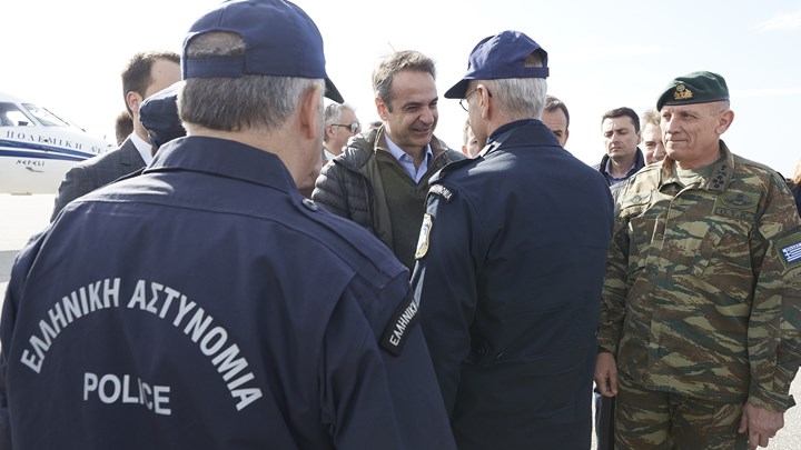 Μητσοτάκης: Ο Έβρος είναι πάντα όρθιος – Η Ελλάδα δεν εκβιάζεται – ΦΩΤΟ