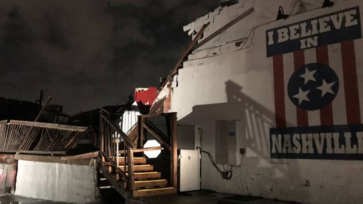 Τενεσί: Φονικός ανεμοστρόβιλος στο Νάσβιλ – Τουλάχιστον 19 νεκροί – ΦΩΤΟ