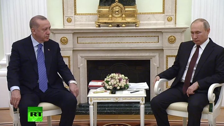 Πούτιν-Ερντογάν: Κακό το κλίμα στη συνάντηση – Οι πρώτες δηλώσεις