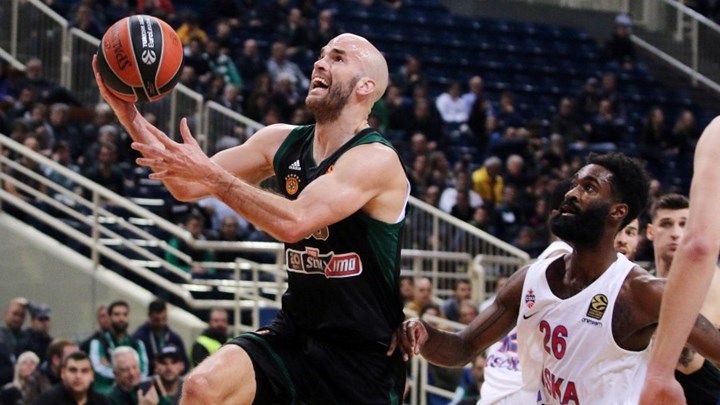 Παναθηναϊκός – ΤΣΣΚΑ Μόσχας 38-48 (ΗΜ.)