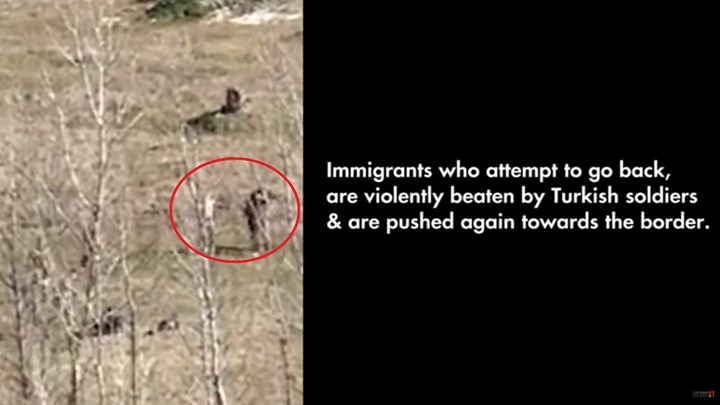 Βίντεο ντοκουμέντο: Τούρκοι στρατιώτες ξυλοκοπούν μετανάστες για να γυρίσουν στα σύνορα