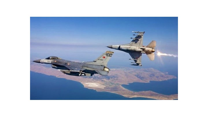 Δεν έχουν τέλος οι προκλήσεις της Τουρκίας: F-16 πέταξαν πάνω από τη Ρω