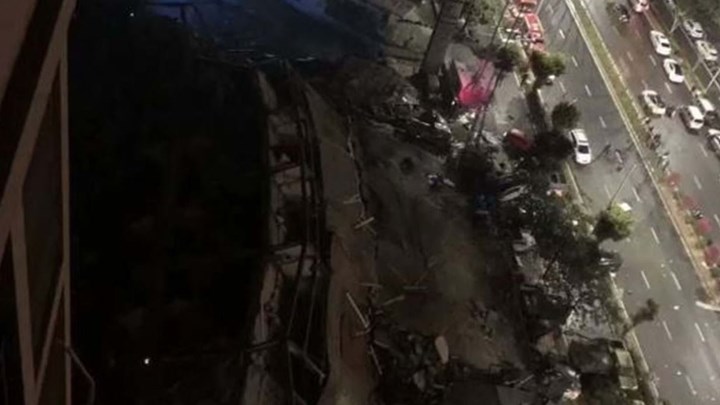 Κίνα: Οι πρώτες εικόνες από το ξενοδοχείο που κατέρρευσε – ΒΙΝΤΕΟ