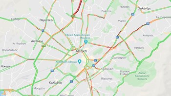 Κίνηση: Δείτε ποιοι δρόμοι είναι μποτιλιαρισμένοι