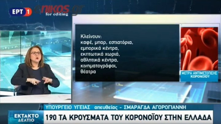 Κορονοϊός: Πού μπαίνει προσωρινό “λουκέτο” – Αναλυτικά η λίστα – ΒΙΝΤΕΟ