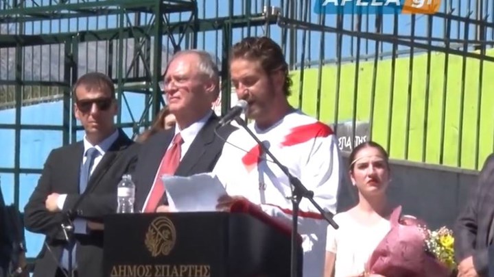 Τζέραρντ Μπάτλερ: Θυμήθηκε τον Λεωνίδα των “300” – ΒΙΝΤΕΟ