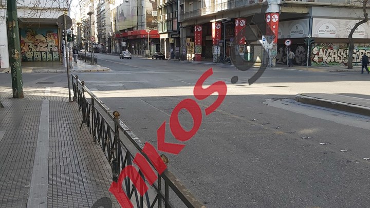 Κορονοϊός: Έρημη πόλη η Αθήνα μετά τα μέτρα περιορισμού – ΦΩΤΟ αναγνώστη