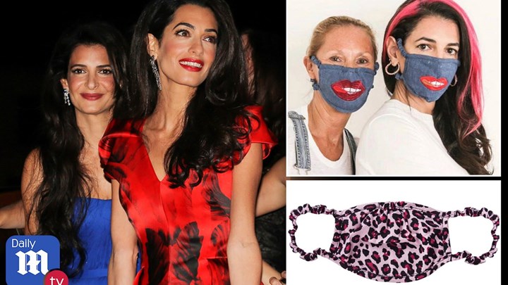Κορονοϊός – Αμάλ Κλούνεϊ: Σάλος με τις μάσκες της αδελφής της που κοστίζουν 33 δολάρια