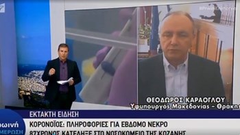 Θεόδωρος Καράογλου: Να βγάλουμε όλοι τις σημαίες στα μπαλκόνια μας για την 25η Μαρτίου και τον κορονοϊο