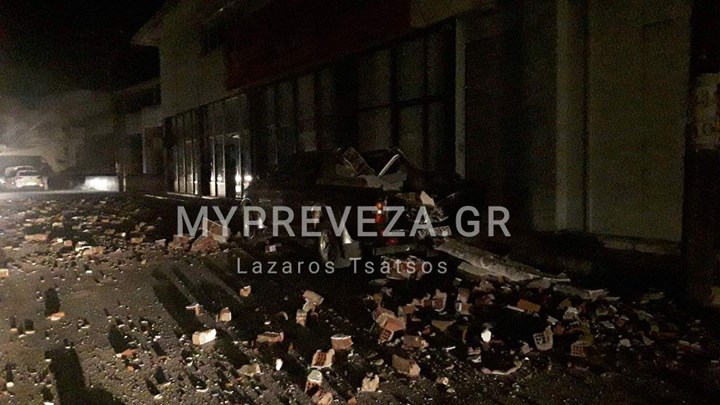 Σεισμός στην Πάργα: Οι πρώτες εικόνες από τις ζημιές στο Καναλλάκι Πρέβεζας  – ΦΩΤΟ